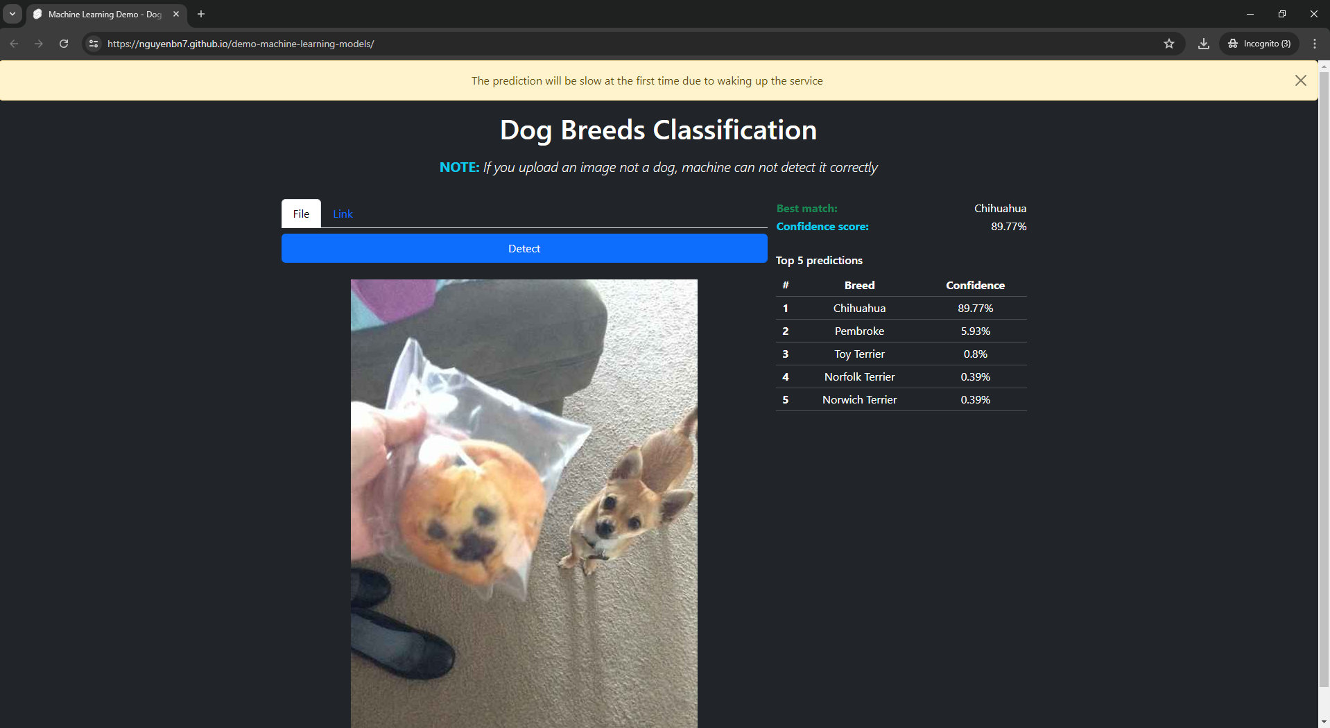 Dog Breeds Classification